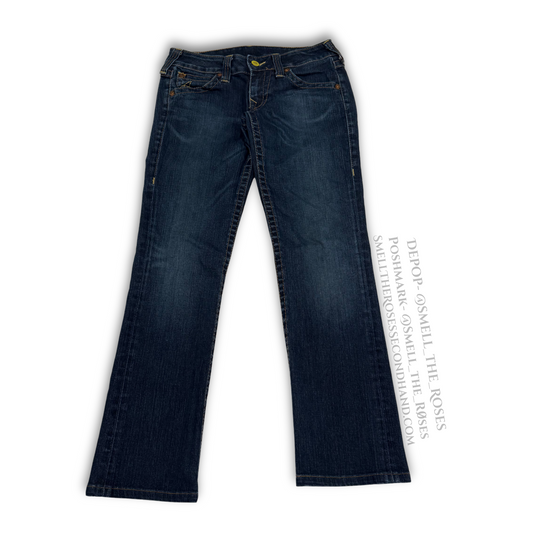 True Religion Low Rise Boot Cut Jeans