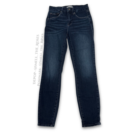 Good American Good Legs Crop High Rise Skinny Jeans