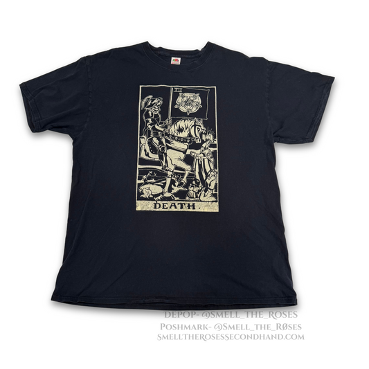 Vintage Death Tarot Card Tee