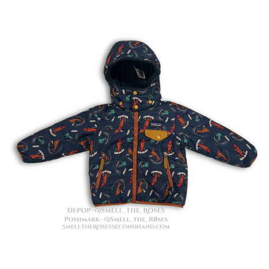 Patagonia Patterned Baby Reversible Tribbles Hoody