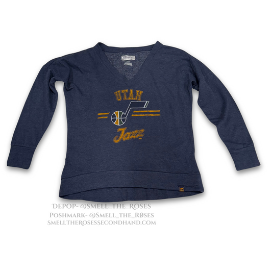 NBA Exclusive Collection Utah Jazz Women's V-Neck Sweater Top