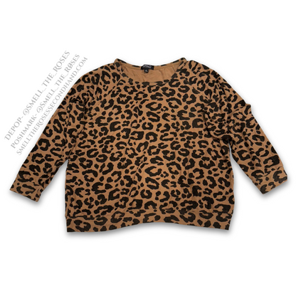 Buffalo David Bitton Cheetah Print Sweater