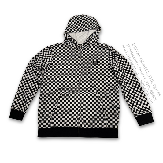 Vans Off the Wall Checkerboard Zip-up Hoodie