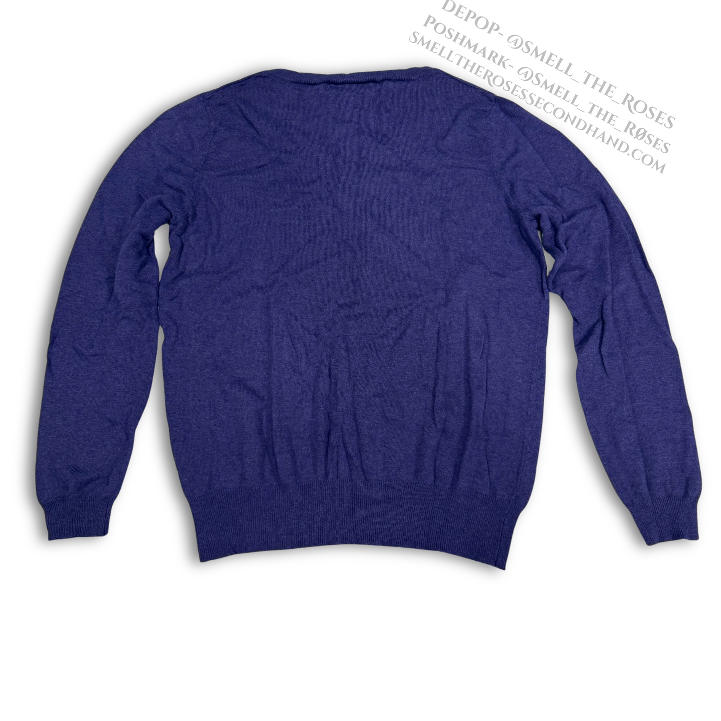 Mossimo V Neck Sweater, Purple