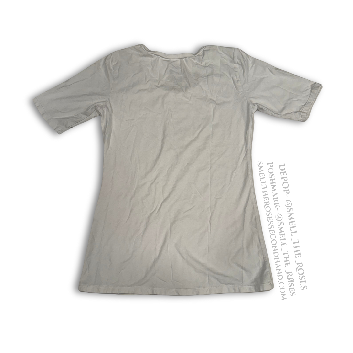 Shade Half Sleeve White Undershirt