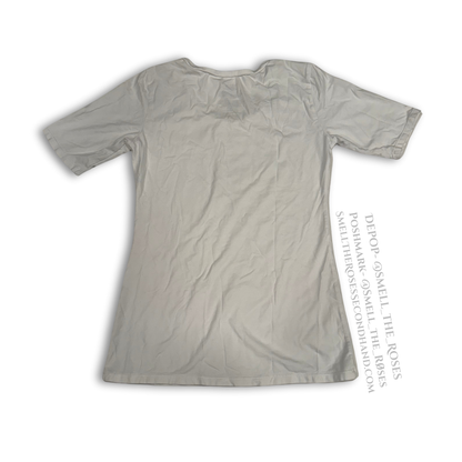 Shade Half Sleeve White Undershirt