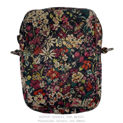 Vera Bradley Navy Blue Floral Crossbody Bag