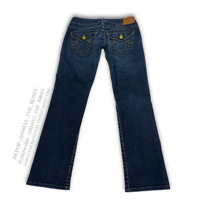 True Religion Low Rise Boot Cut Jeans