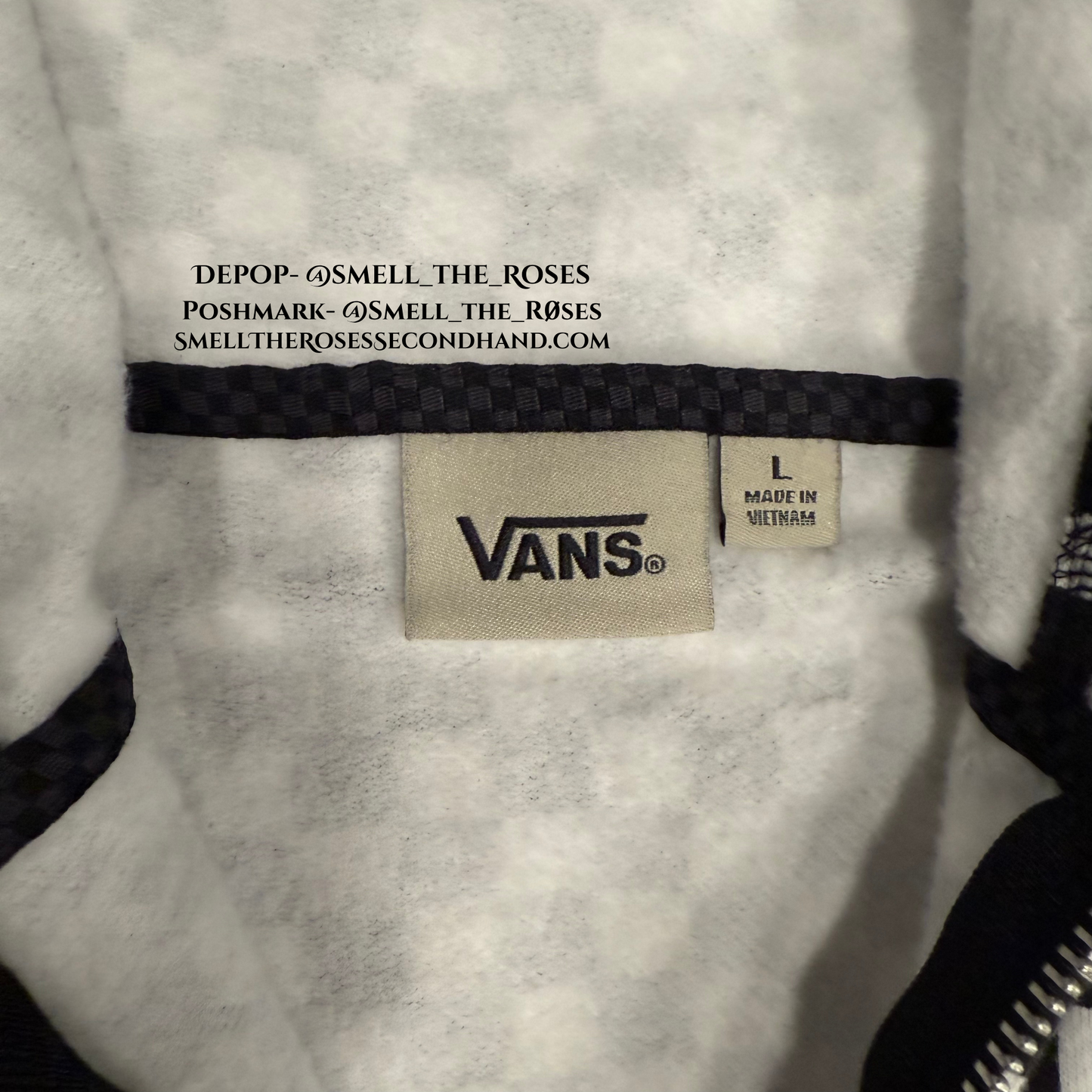 Vans Off the Wall Checkerboard Zip-up Hoodie