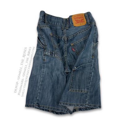 Levi's 9" inseam Women's Denim Cargo Shorts