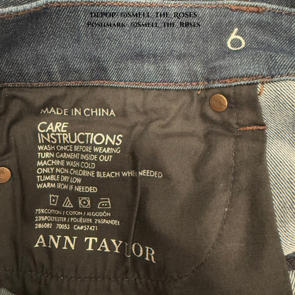 Ann Taylor Modern Fit Slim Cut Jeans