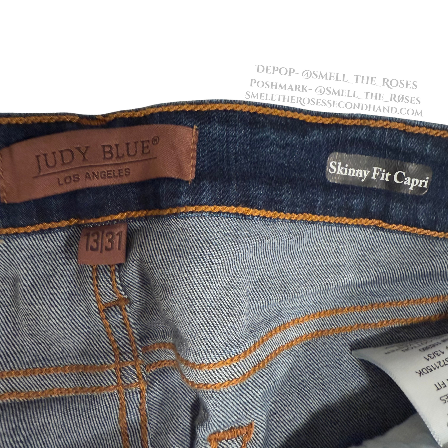 Judy Blue Skinny Fit Capri