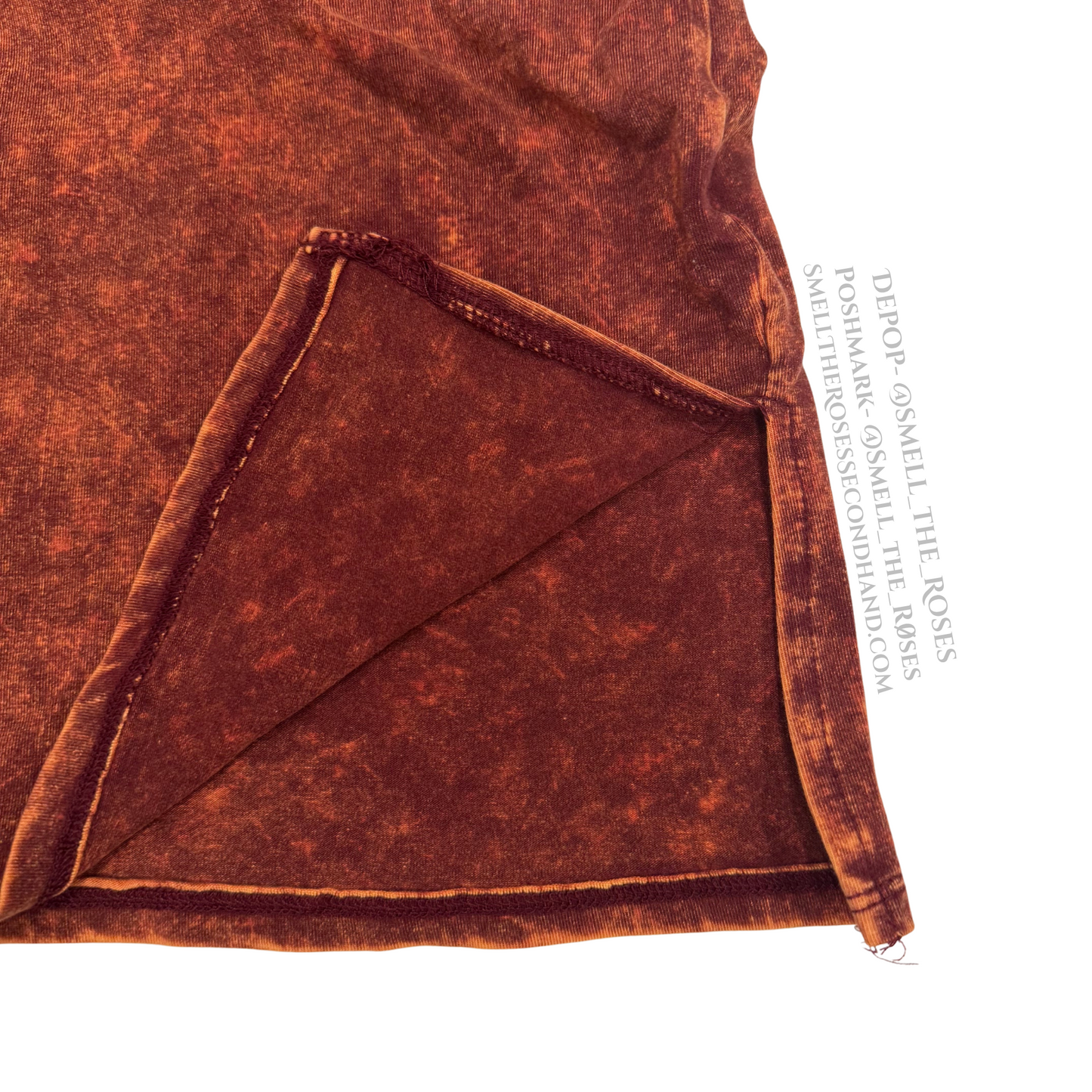 Zenana "Not My First Rodeo" Burnt Orange Stone Washed Tee