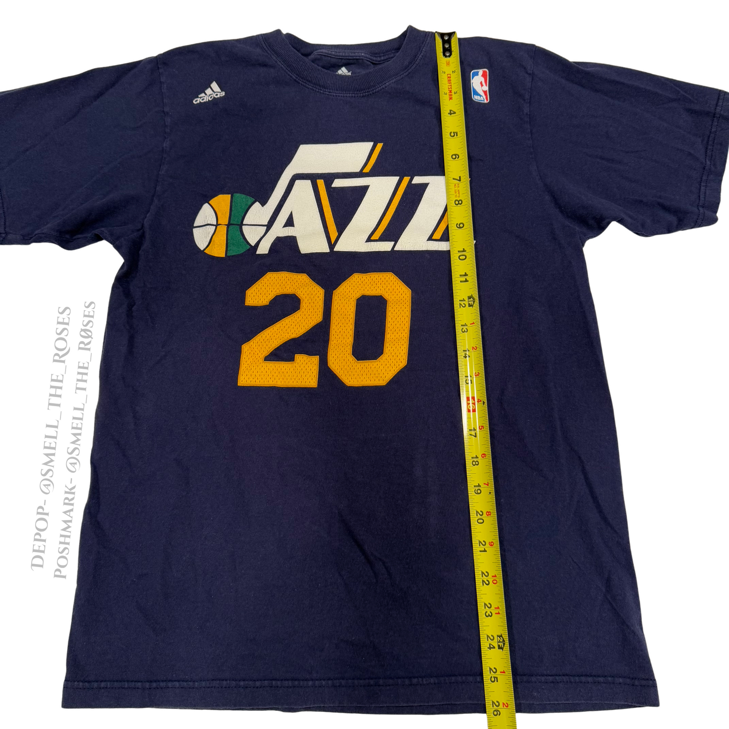 Adidas Utah Jazz Hayward 20 Jersey Graphic Tee