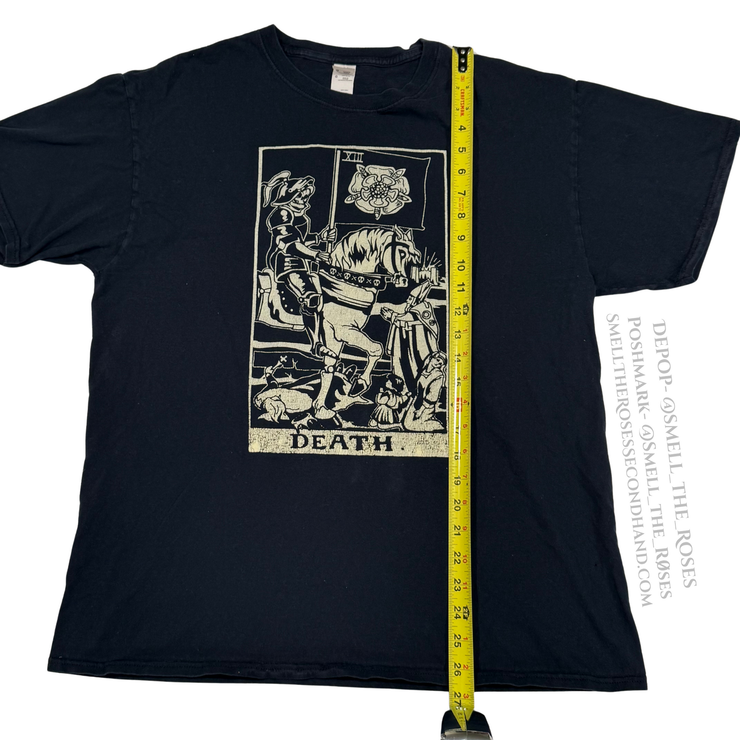 Vintage Death Tarot Card Tee