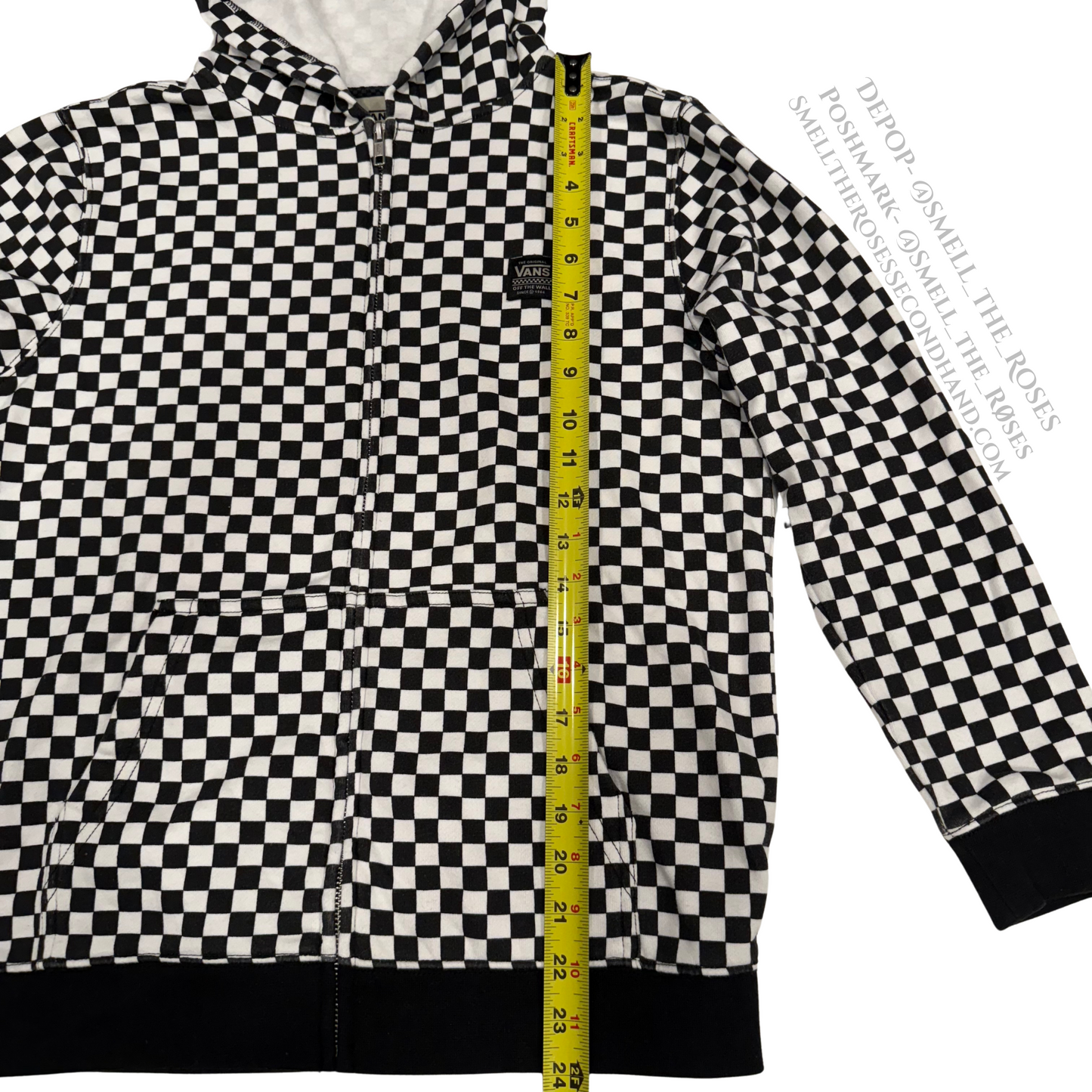 Vans Off the Wall Checkerboard Zip-up Hoodie