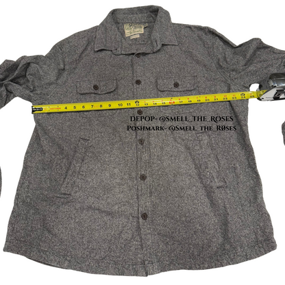 Grayer’s Outdoor Garments 100% Cotton Flannel Button-up