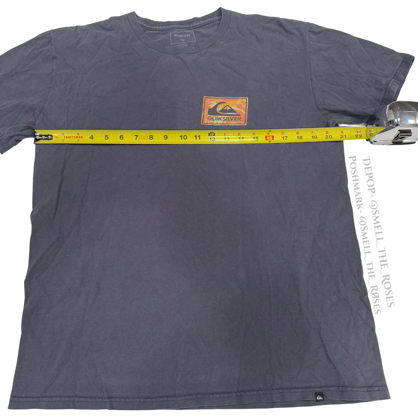 Quiksilver Gray Surf Tee