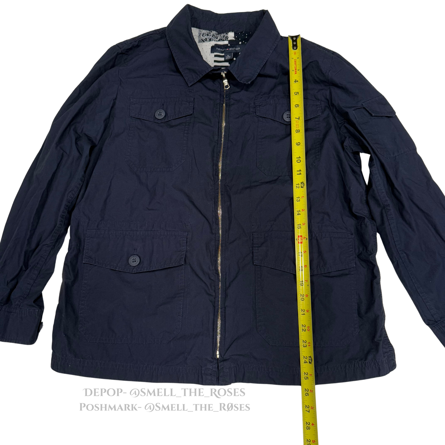 Tommy Hilfiger Navy Blue Field Jacket