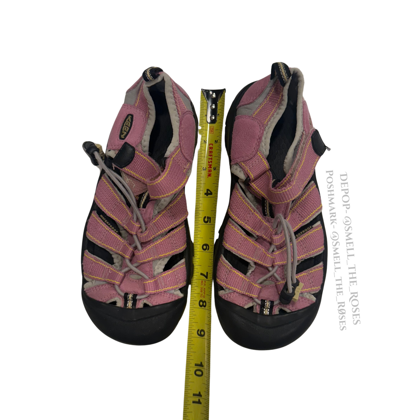 Keen Pink and Yellow Women’s Whisper Sandals